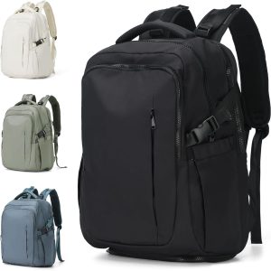 Large Travel Backpack for Women Men Airline Approved Carry On Personal Item Backpack Bag Personal Item Bag Flight Approved Luggage Backpack - Black