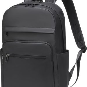 Travel Laptop Backpack, Anti-Theft Carry On Backpack, TSA-Approved Water-Resistant Rucksack for Work Men Women Fits 16 Inch Notebook, Black