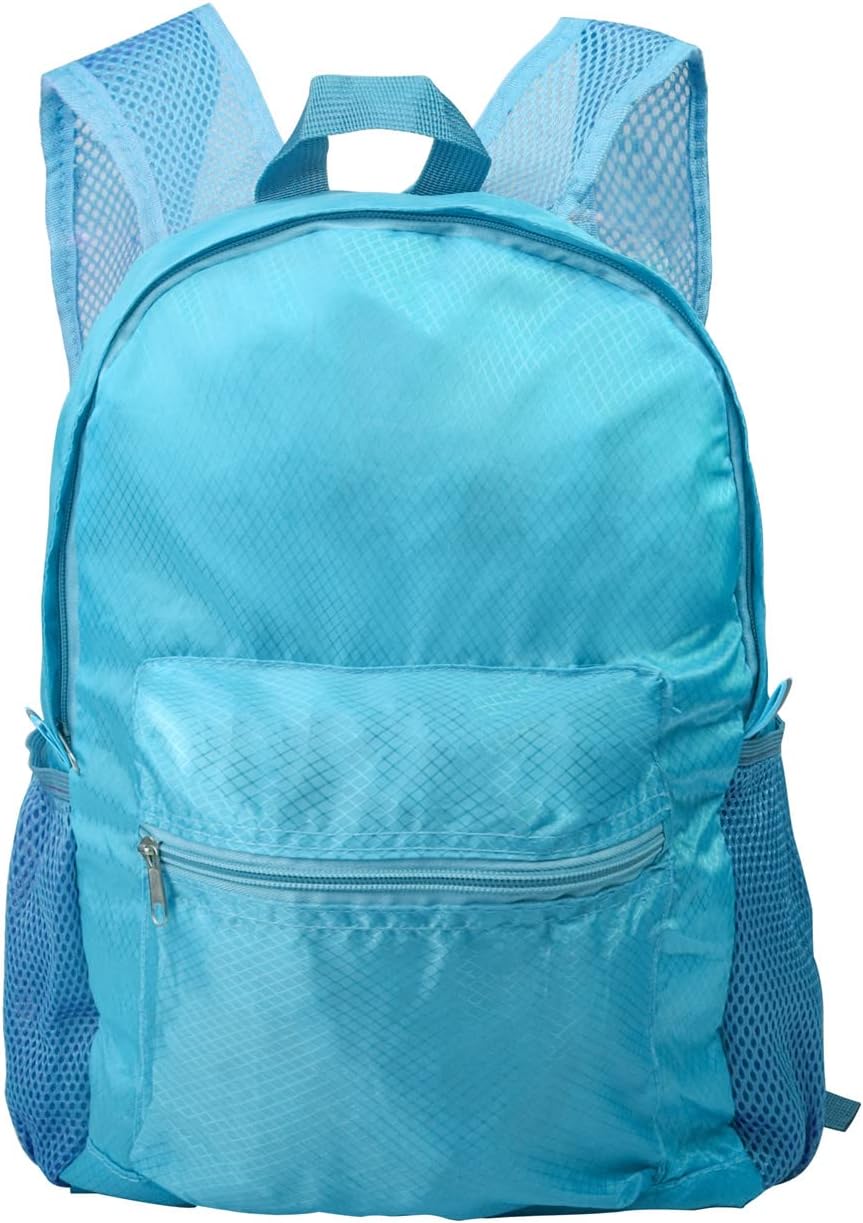 25L Backpack Packable Foldable Ultra Lightweight Water Resistant Durable Camping Travel Hiking Daypack for Men Women (Blue)