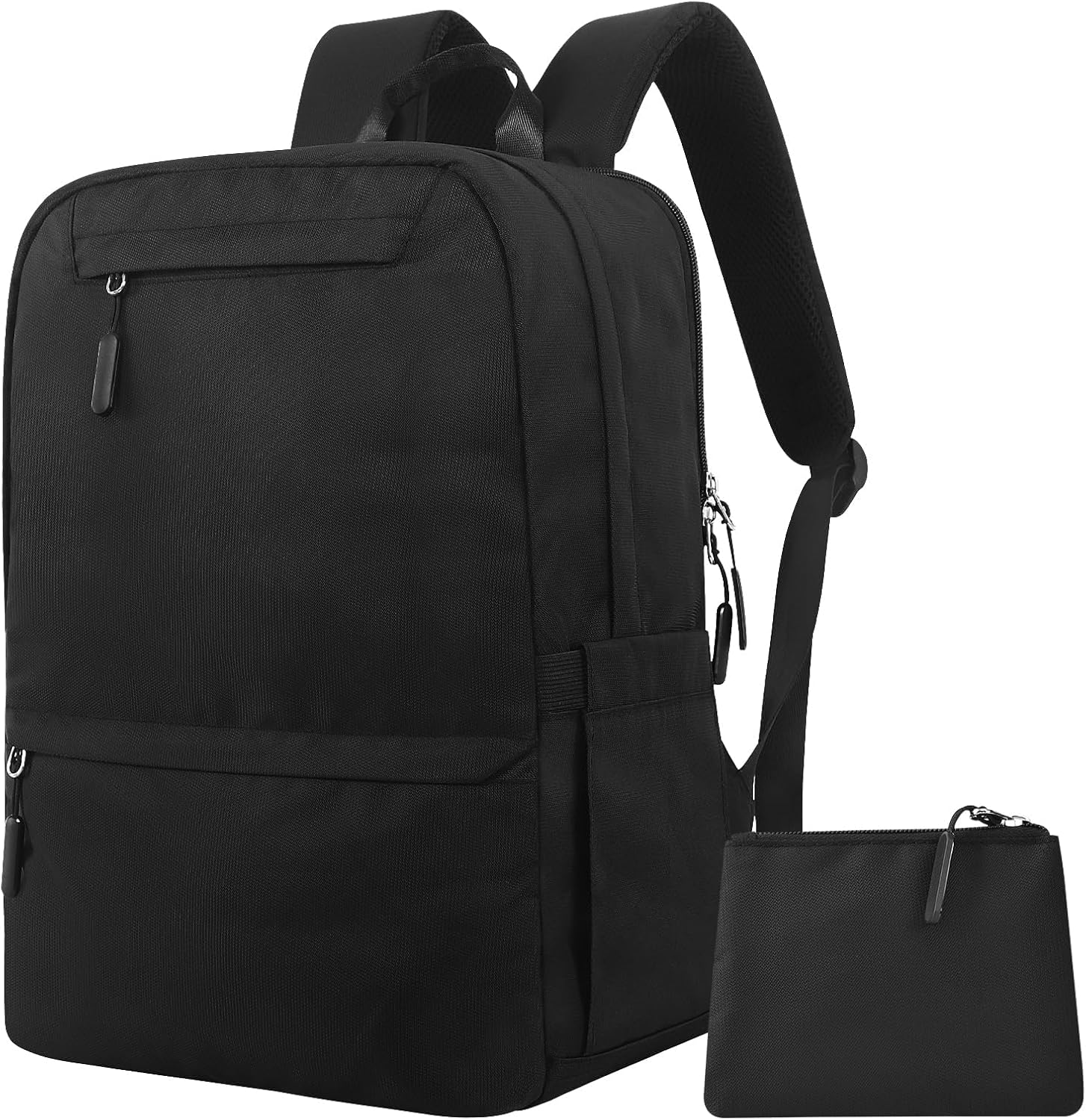 Backpacks for Students, Black Backpack for Men, Back pack for Teens, Water Resistant Bookbag Travel Laptop Back Pack 15.6 inch,Mens Work Bags Personal