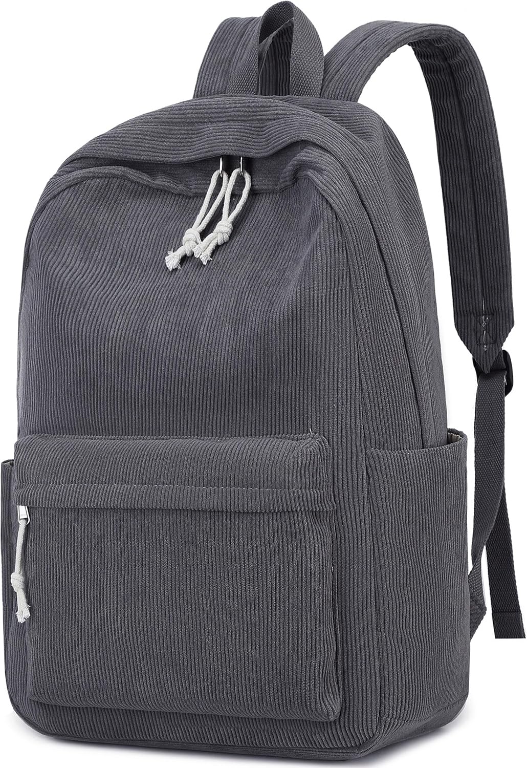 Backpack for Teens Large Corduroy Bookbag Lightweight 17 inch Laptop Bag for Boys Casual High